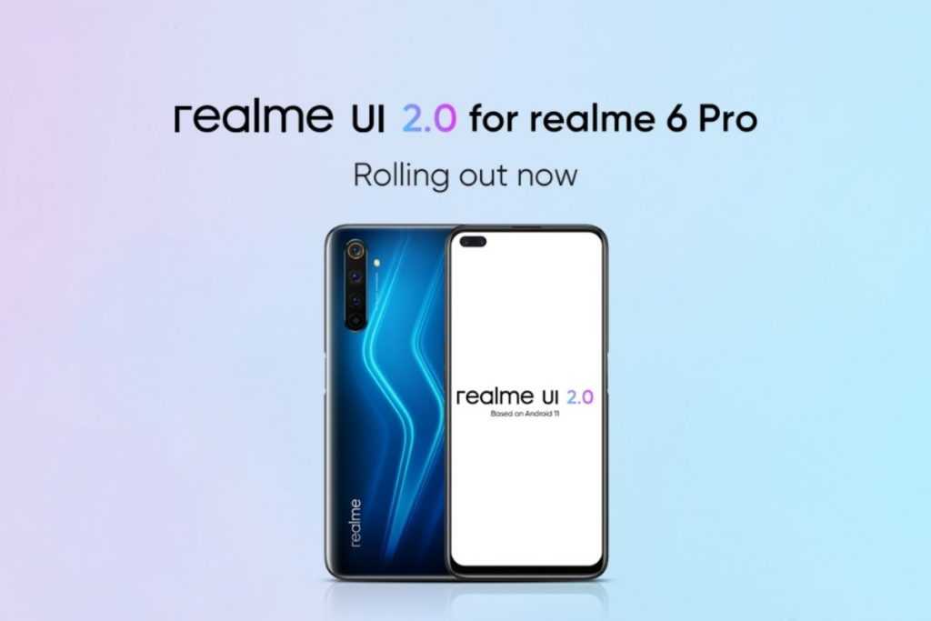 Realme UI 2.0 Realme 6 Pro