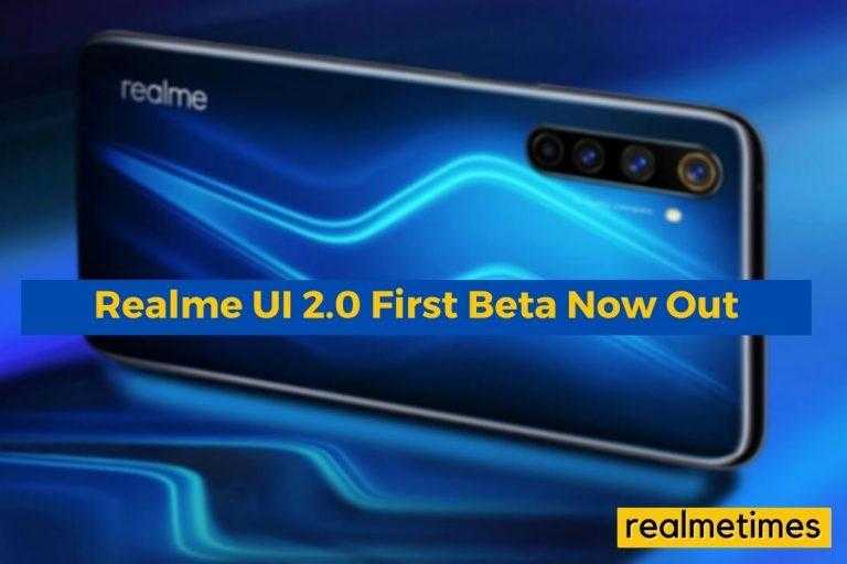 Realme 6 Pro Realme UI 2.0 Beta