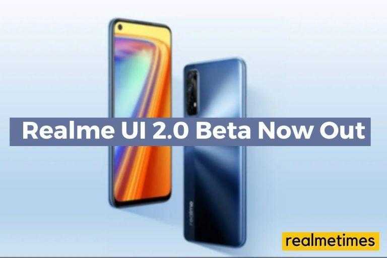 Realme 7 Realme UI 2.0 Beta