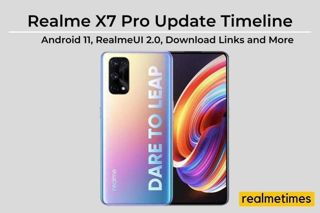 Realme X7 Pro Update