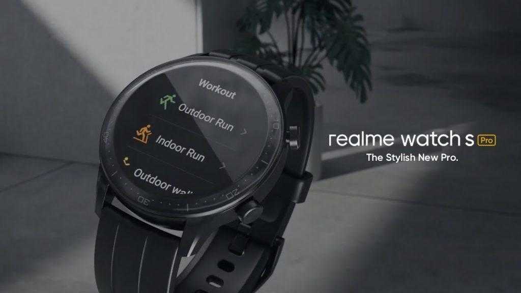 Realme Watch S Pro in Black Color