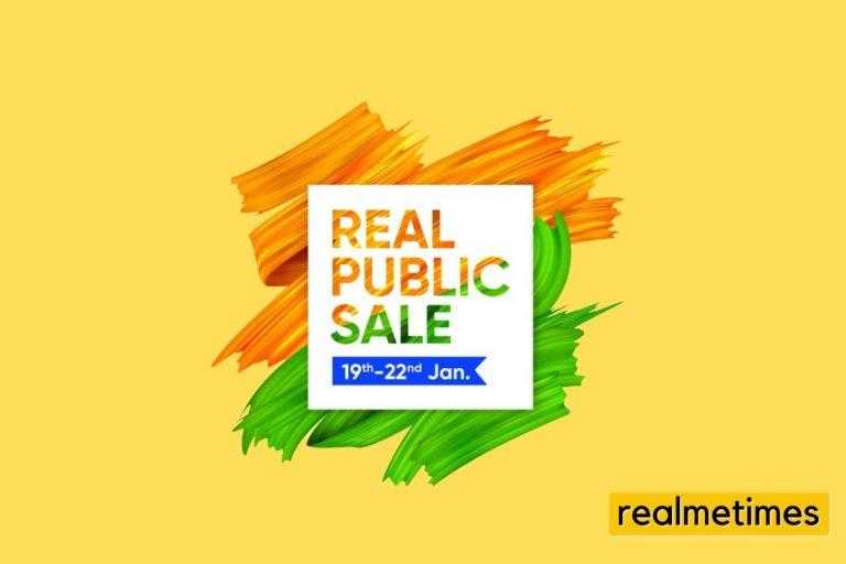 Realme RealPublic Sale RealmeTimes