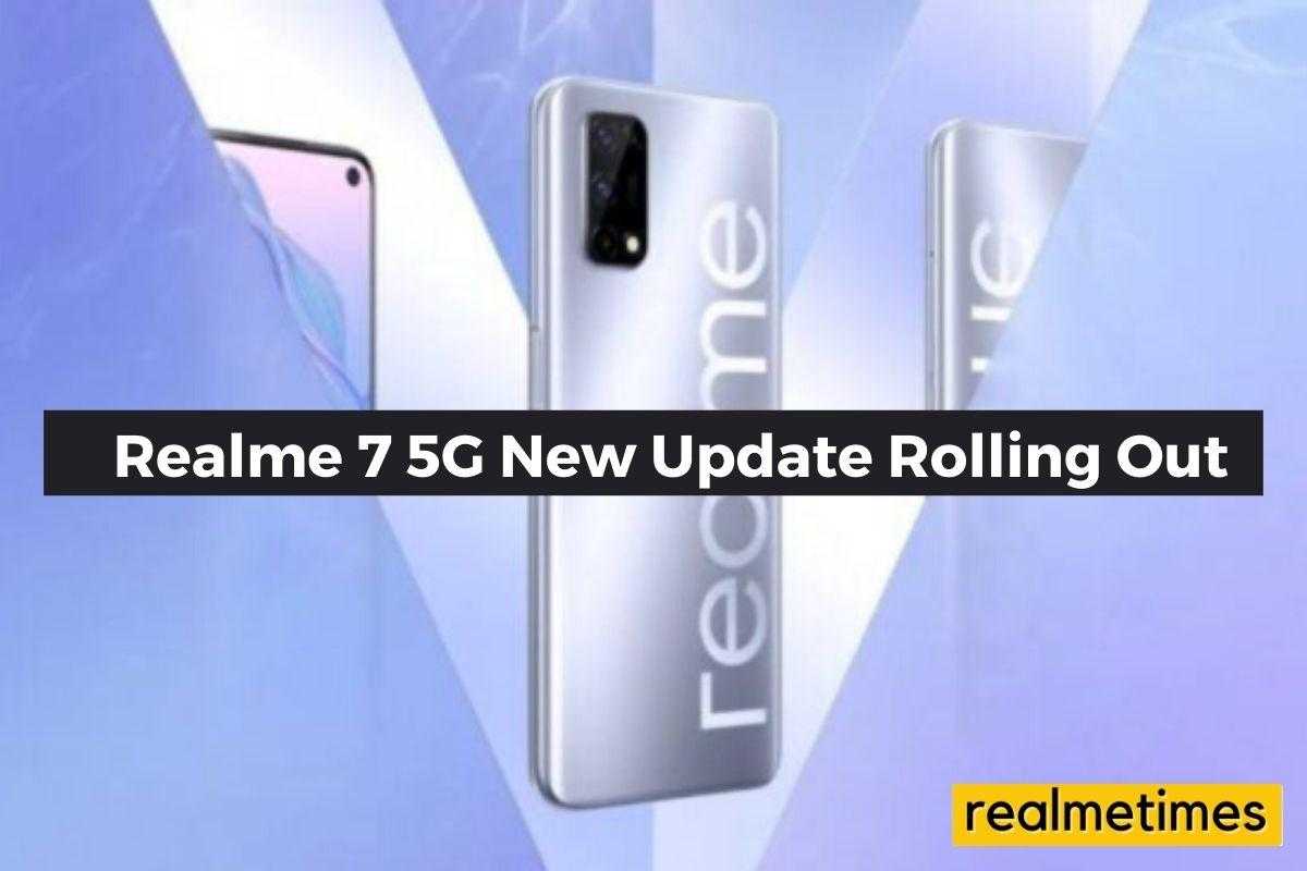Realme 7 5G New Update