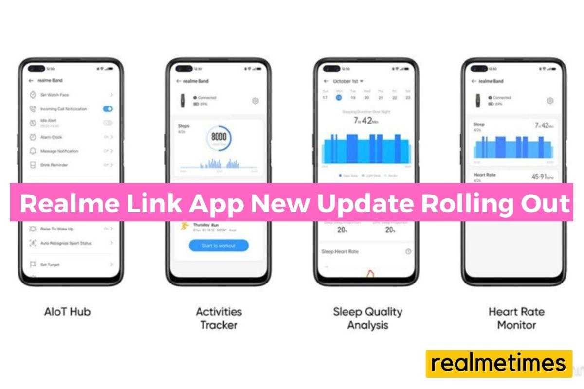 Realme Link New Update