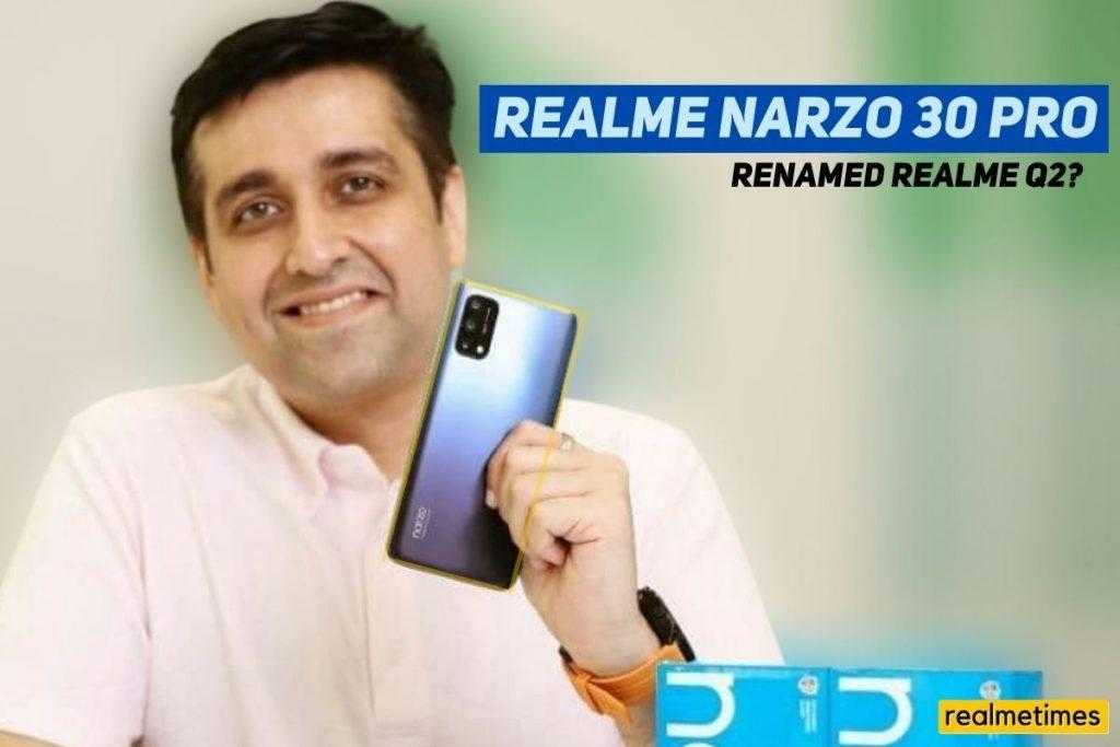 Realme Narzo 30 Pro Teased