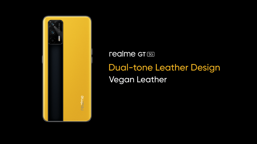 Realme GT Dual Tone leather Design