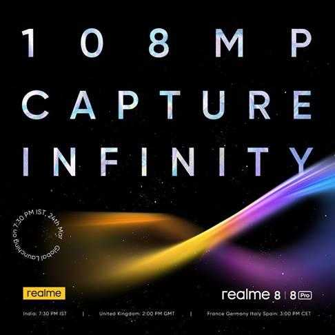 Realme 8 Launch