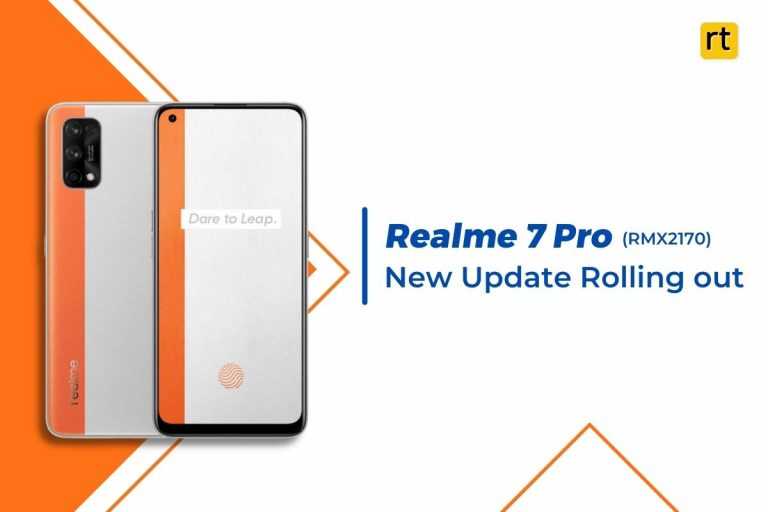 Realme 7 Pro New Update