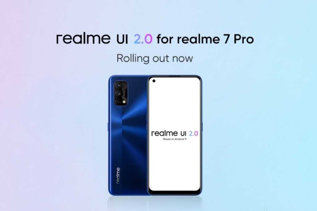 Realme UI 2.0 Realme 7 Pro
