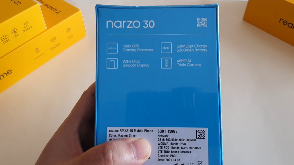 Realme Narzo 30 Live Image