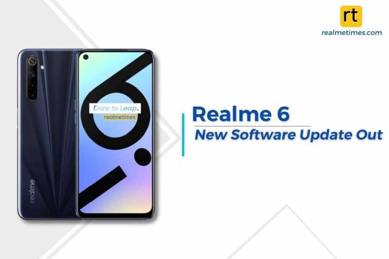 Realme 6 New Update Featured