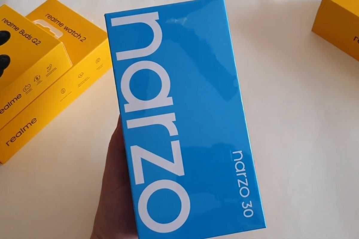 Realme Narzo 30 Unboxing Video Leaked