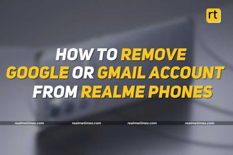 How to Remove Google Account