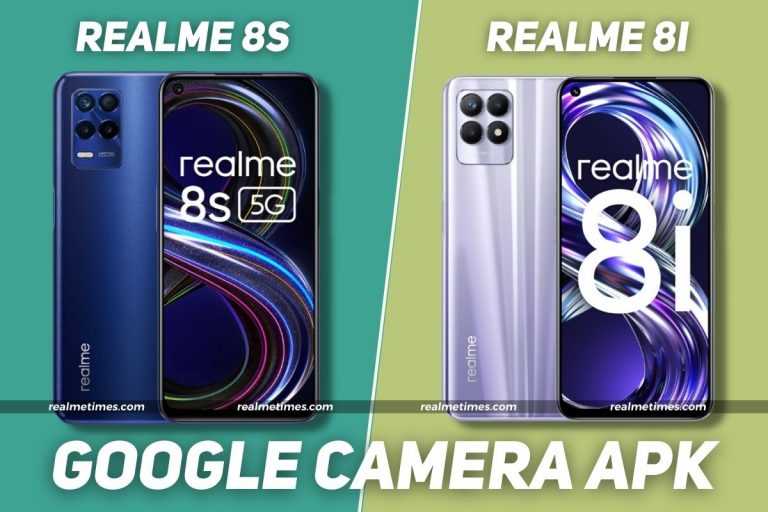 Realme 8s 8i Google Camera