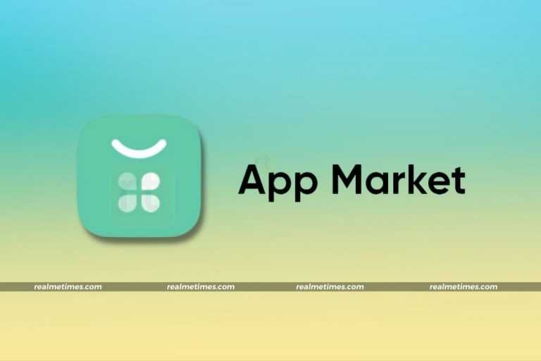 Realme UI Oppo App Marlet Update