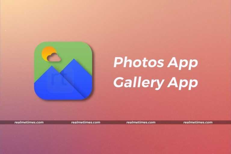 Realme UI Oppo Photos Gallery Update