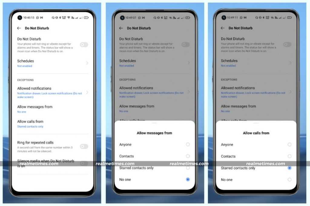 How to Customize and Use the Do Not Disturb (DND) Mode in Realme UI