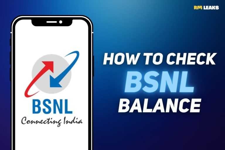 How to Check BSNL Balance Online