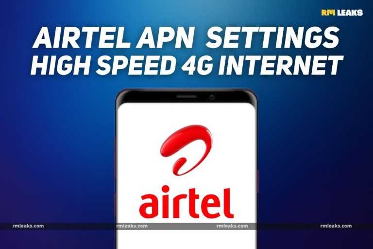 Airtel APN Settings for High Speed 4G Internet