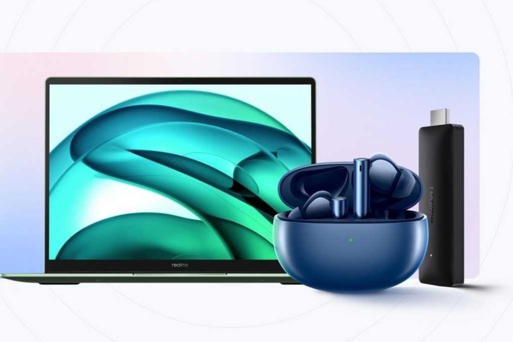 Realme Book Prime Buds Air 3 TV Stick
