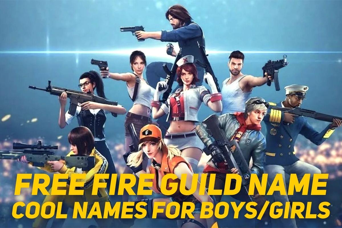 FREE FIRE GUILD NAME LIST